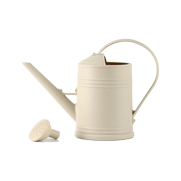 IVORY WHITE PLASTIC WATERING CAN