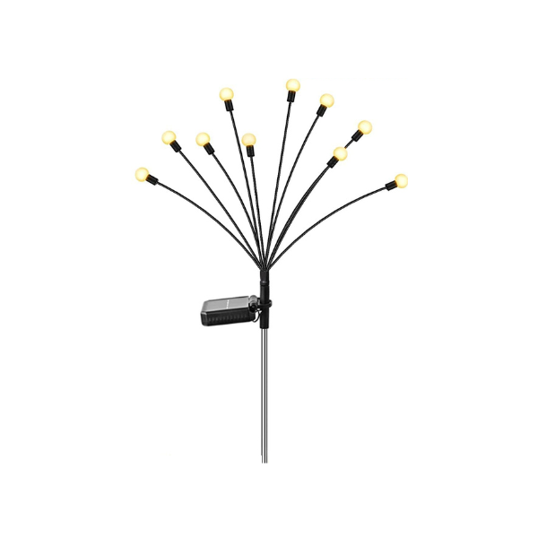 WATERPROOF SOLAR FIREFLY GARDEN LIGHTS