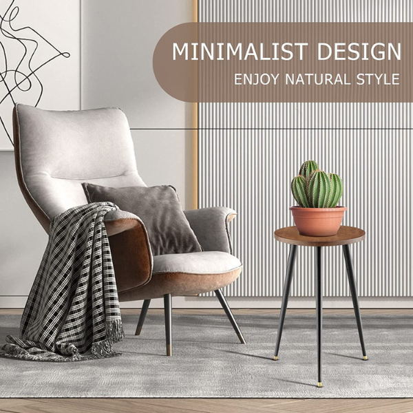MID-CENTURY WOODEN INDOOR PLANT STAND - Image 2