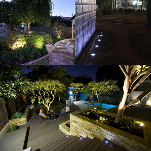 BRIGHT IN-GROUND SOLAR GARDEN LIGHTS - Image 2