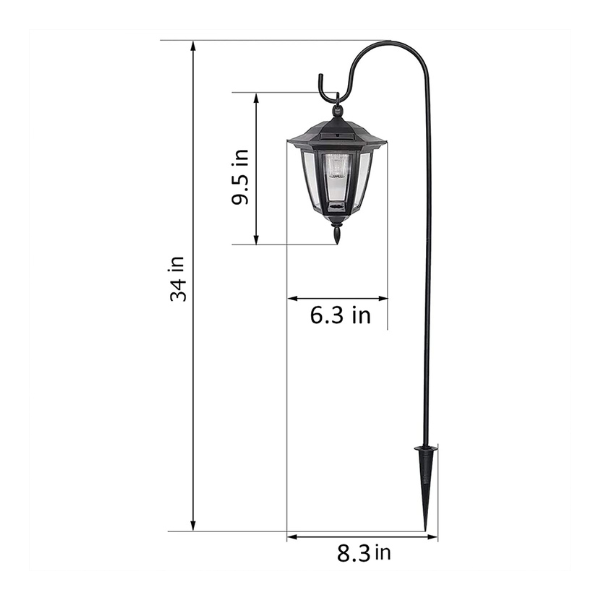 LANDSCAPE LED OUTDOOR GARDEN LANTERN - Image 4
