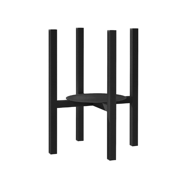 HEAVY-DUTY ADJUSTABLE METAL PLANT STAND